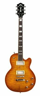 Guild Bluesbird Electric Guitar, Ice Tea Burst Flamed Maple Top Guild Bluesbird Electric Guitar, Ice Tea Burst Flamed Maple Top