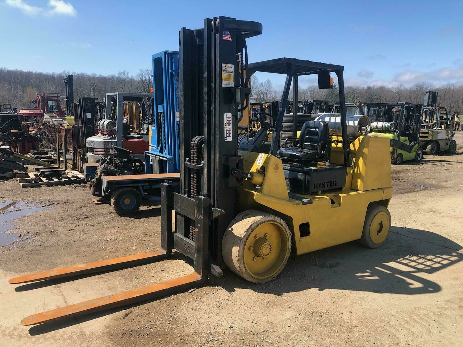 15,500 lb Hyster Forklift For Sale 15,500 lb Hyster Forklift For Sale