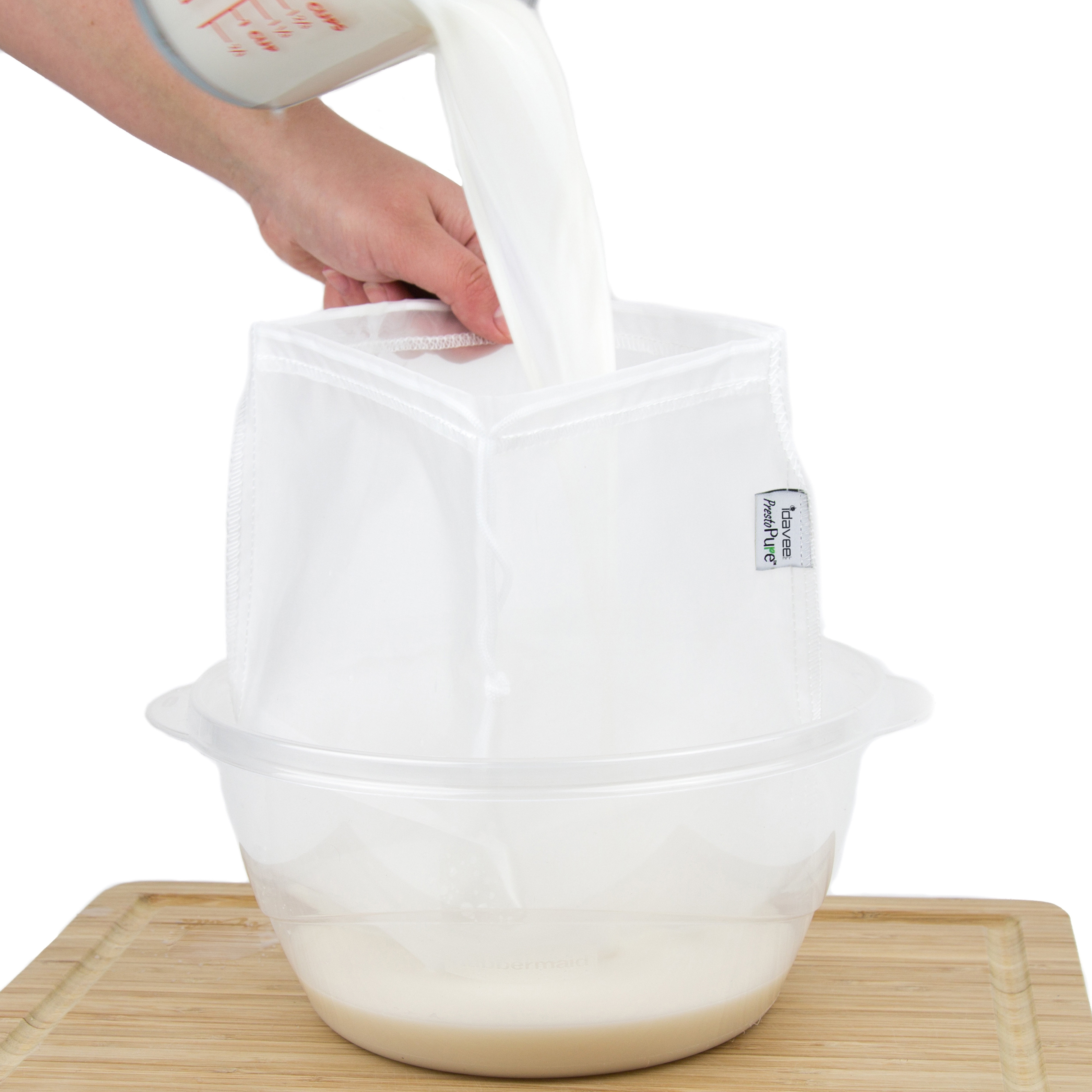 Idavee Brand Presto Pure IAE17N 12x12" Reusable Nylon Straining Bag Idavee Brand Presto Pure IAE17N 12x12" Reusable Nylon Straining Bag