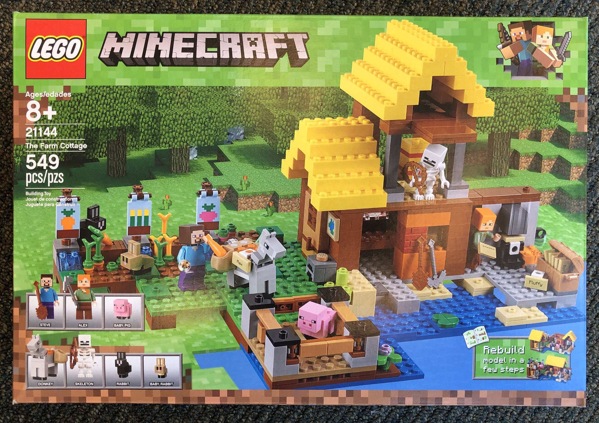 farm cottage minecraft lego