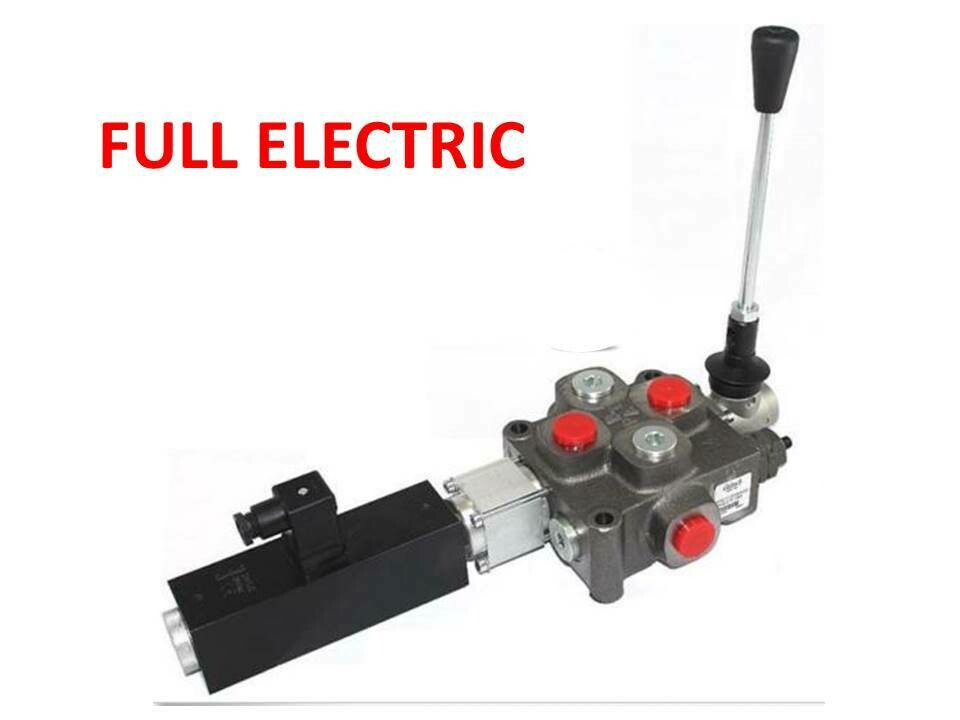 GALTECH Q75 ITALIAN Flow Control Valve 1Spool 80 LPM FULL ELECTRIC