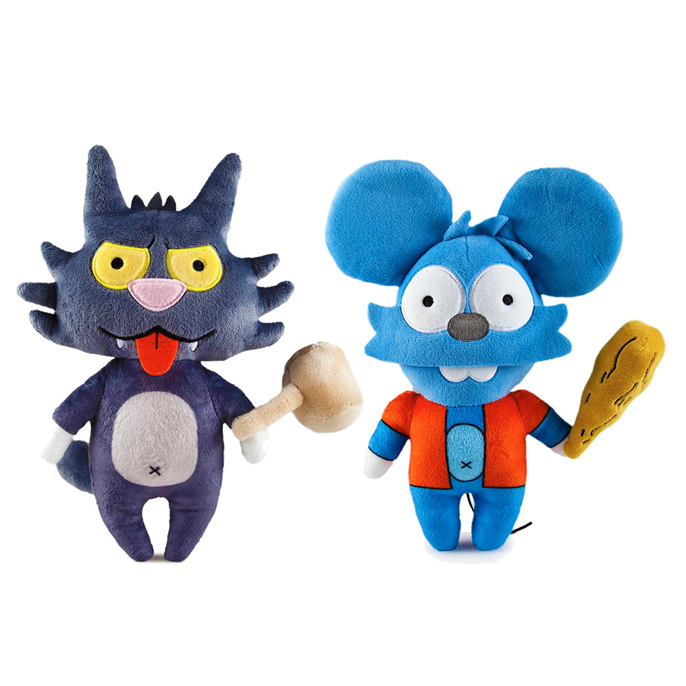 itchy and scratchy plush