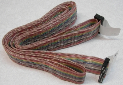 Ribbon cable, with twisted pairs Ribbon cable, with twisted pairs