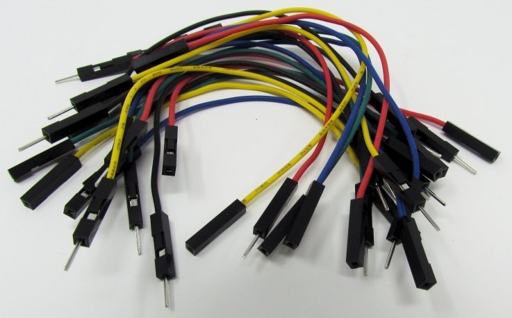 Jumper wires, 100mm F-F, M-M Jumper wires, 100mm F-F, M-M