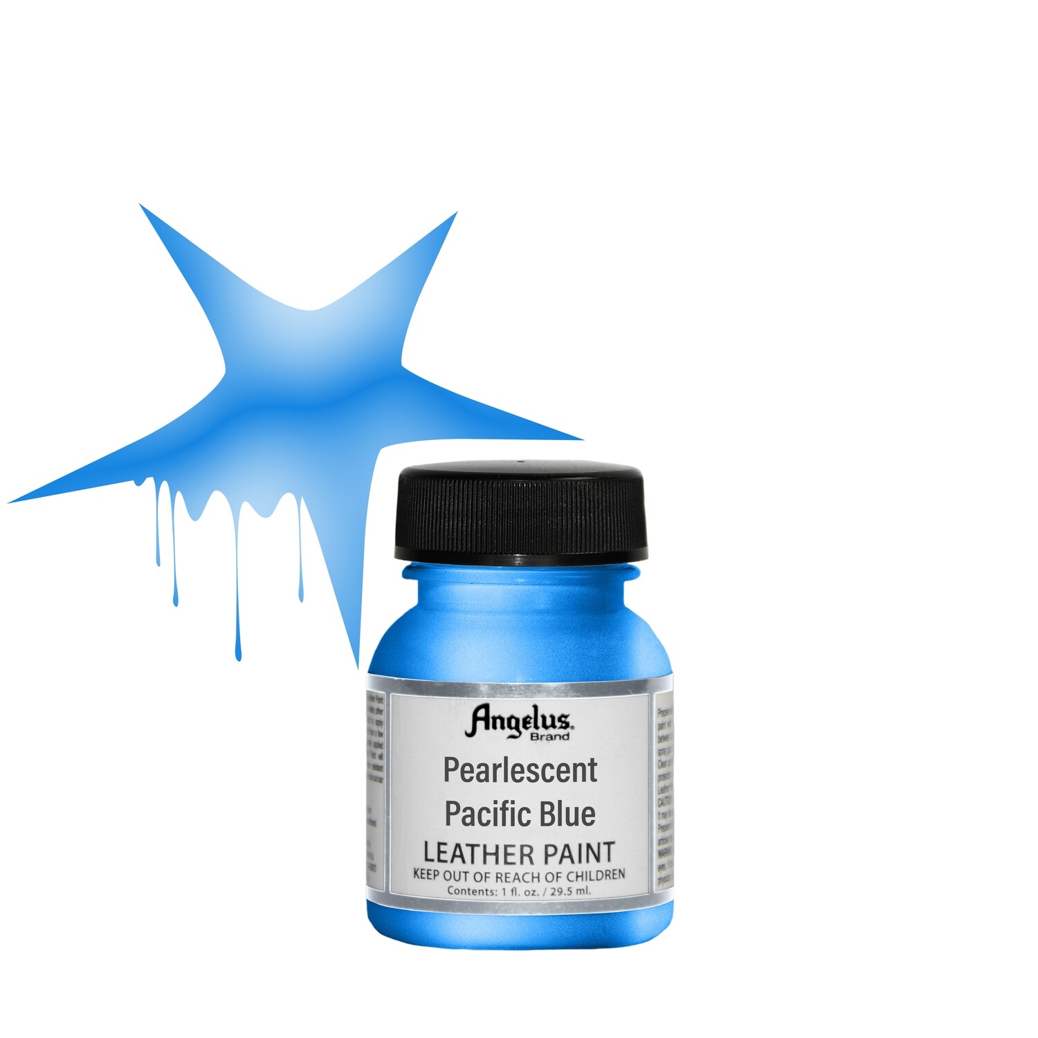 Angelus Leather Paint Bronze Graffiti Stars - Main Image