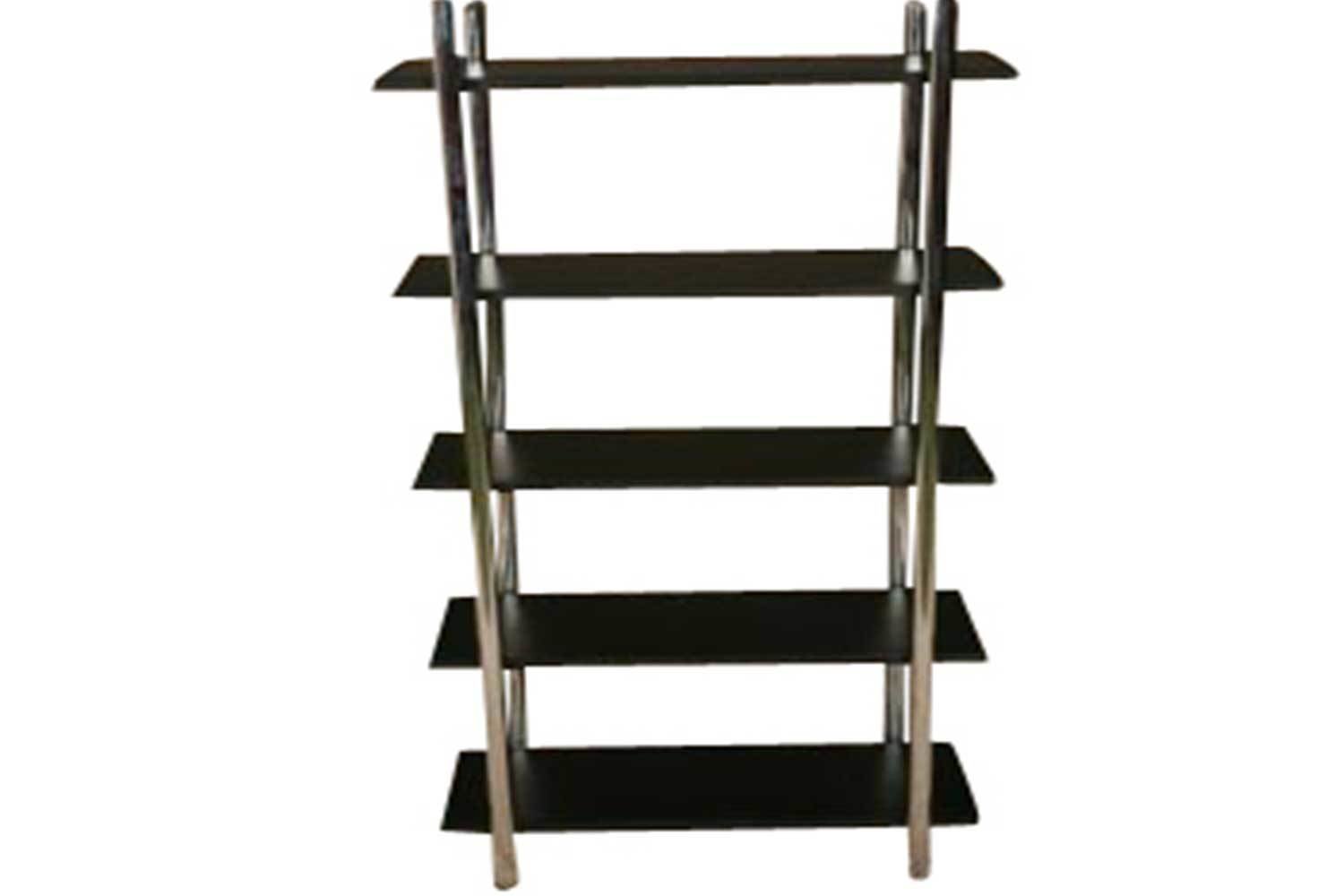 Black Steel 5 Shelf Etagere Black Steel 5 Shelf Etagere