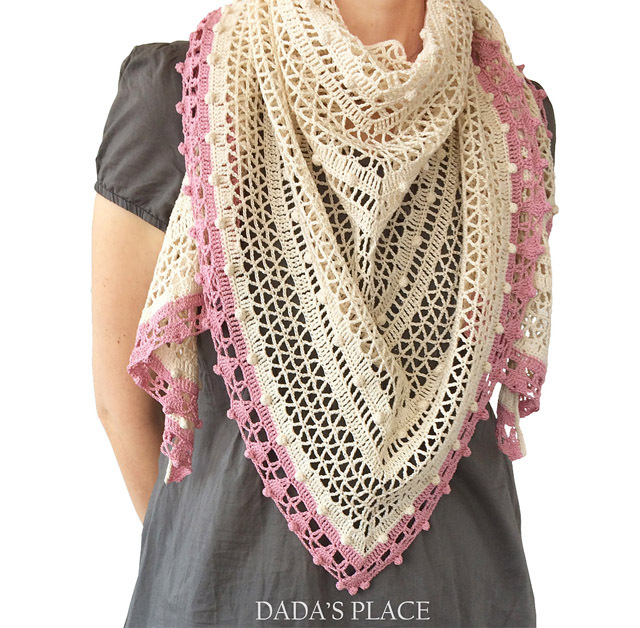 CROCHET PATTERN: Lelia Shawl 00040