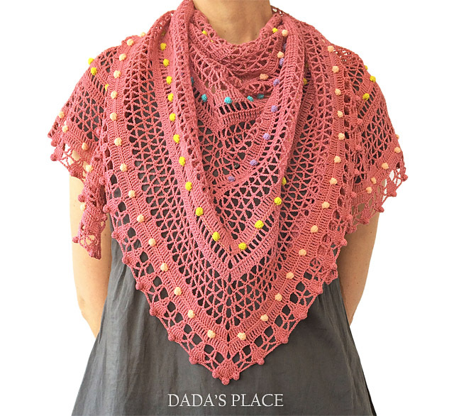 CROCHET PATTERN: Lelia Shawl