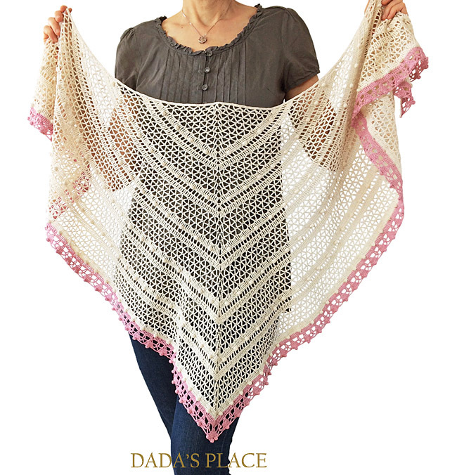 CROCHET PATTERN: Lelia Shawl