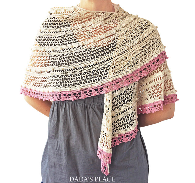 CROCHET PATTERN: Lelia Shawl