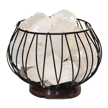 Clear Quartz Crystal Gemstones Lamp Clear Quartz Crystal Gemstones Lamp