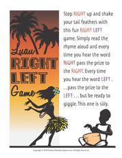 printable hawaiian luau games