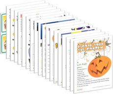 Print games now Halloween party fun for all ages