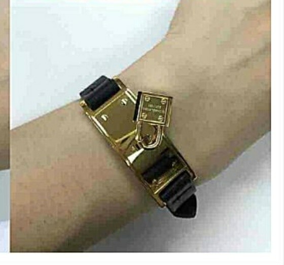 mk leather bracelet