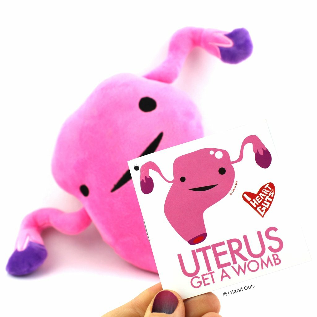 uterus stuffed animal