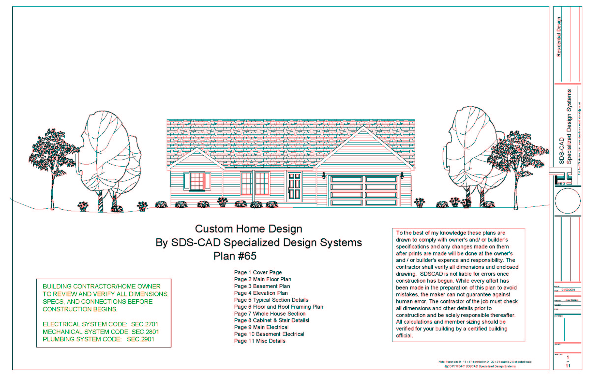 5 Complete House Plans Construction Blueprints Autocad Dwg And Pdf