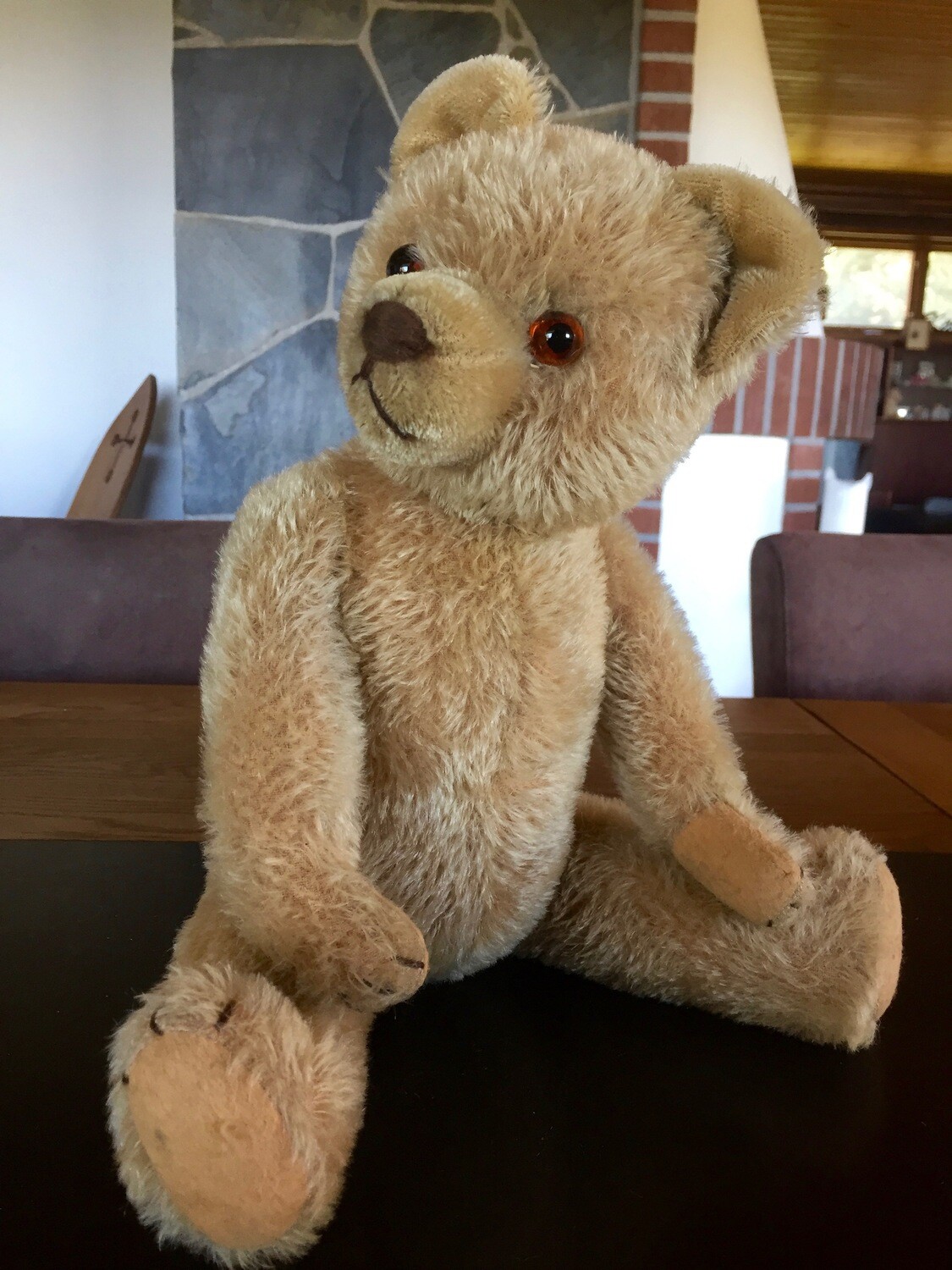 1950s bears old teddy Vintage Jointed