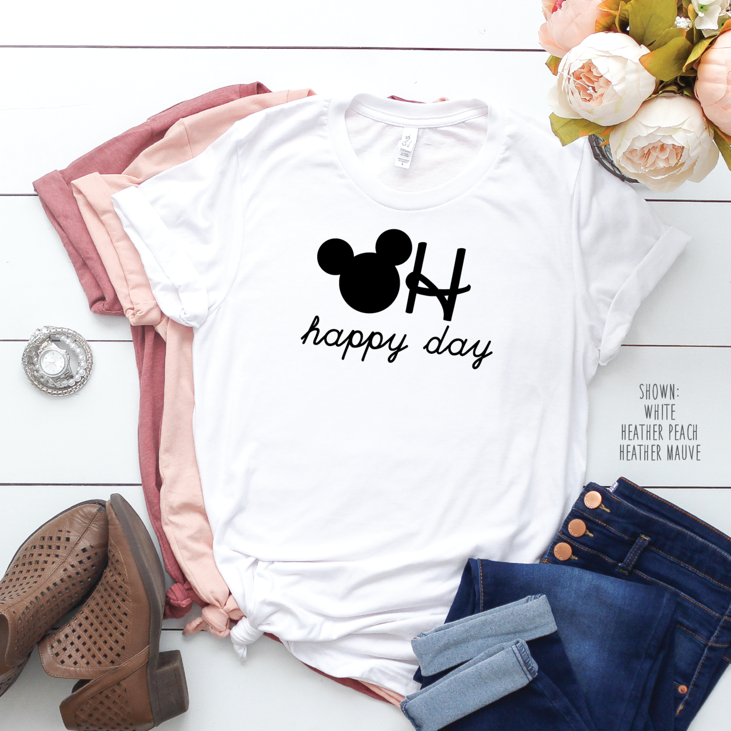 oh happy day disney shirt