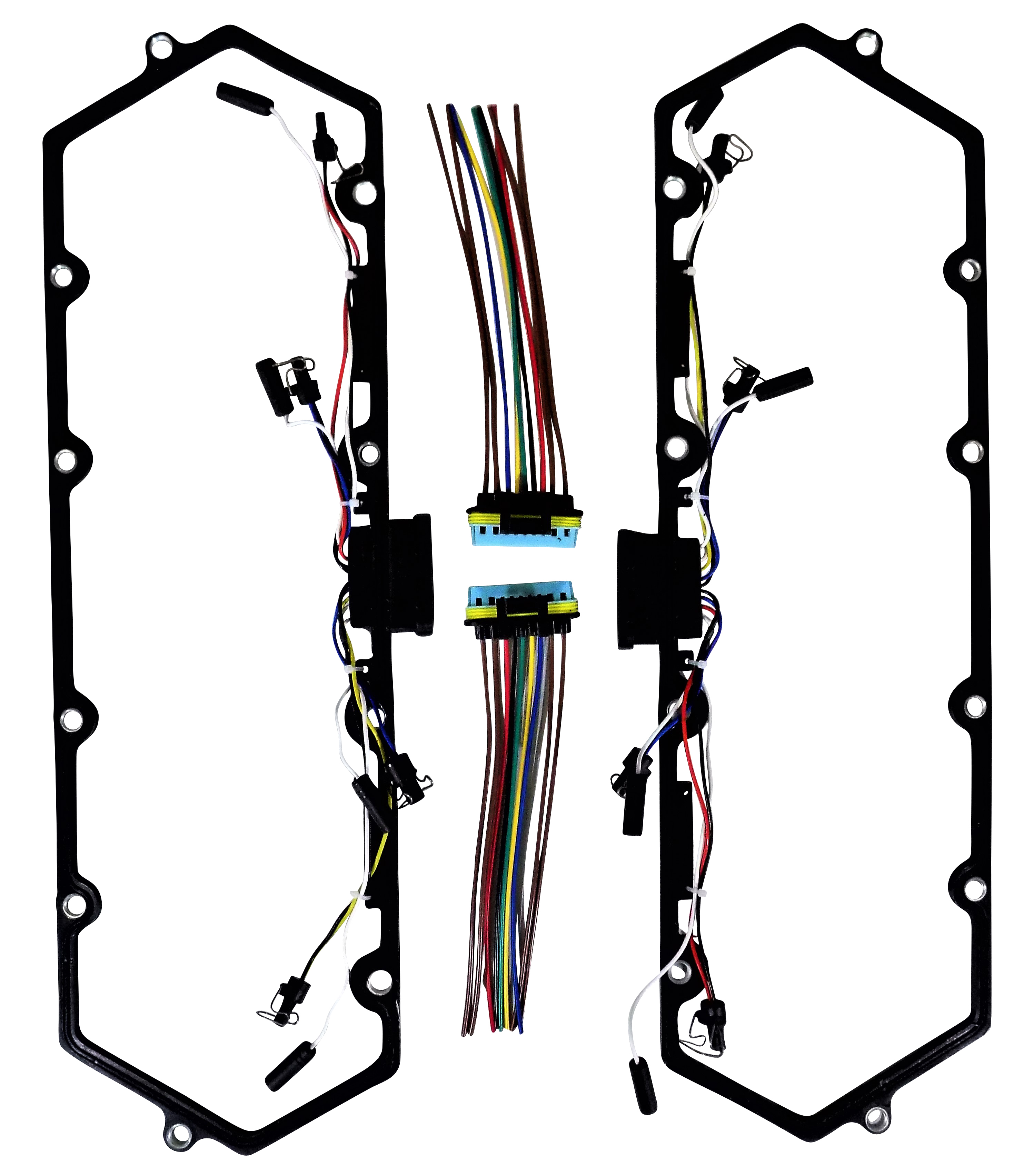 Valve Cover Gasket Set & Wiring Pigtail Harnesses w/ Connectors 7.3l