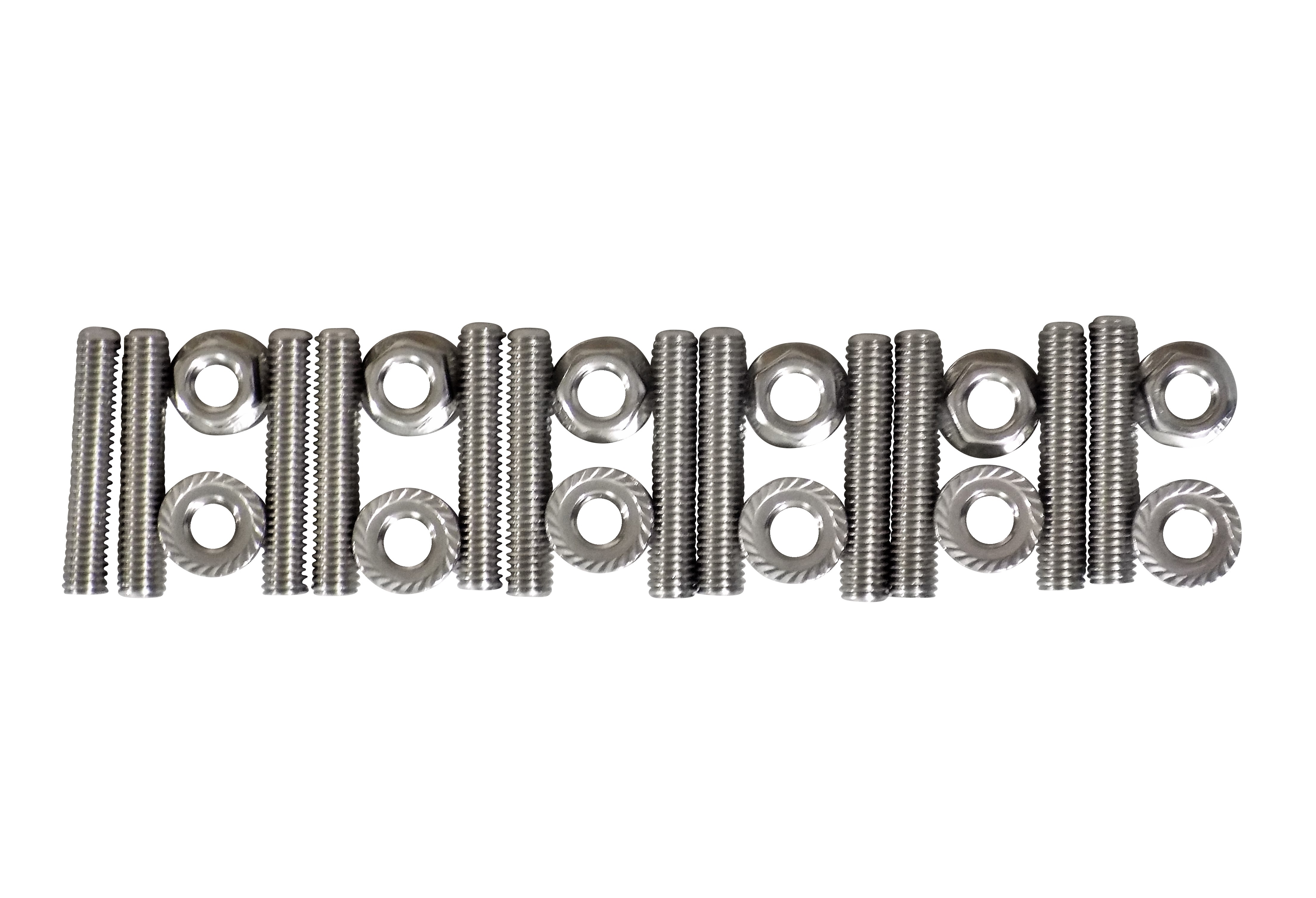 Exhaust Manifold Header Gasket & Stainless Stud Kit for 1998.5-2019 5