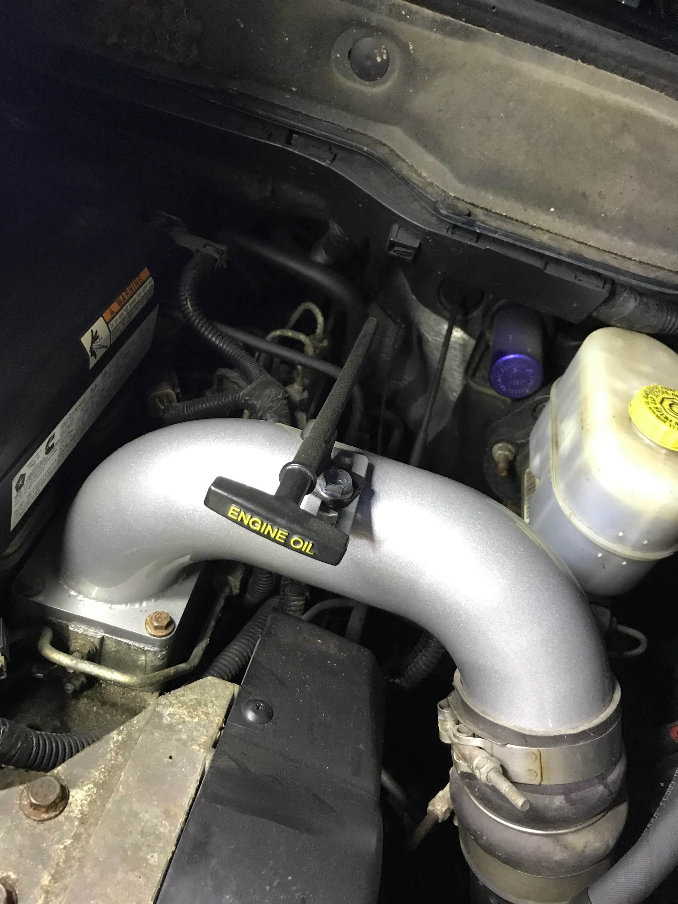 3″ High Flow Intake Horn 1998.52007 Dodge 5.9l Cummins 24V Turbo
