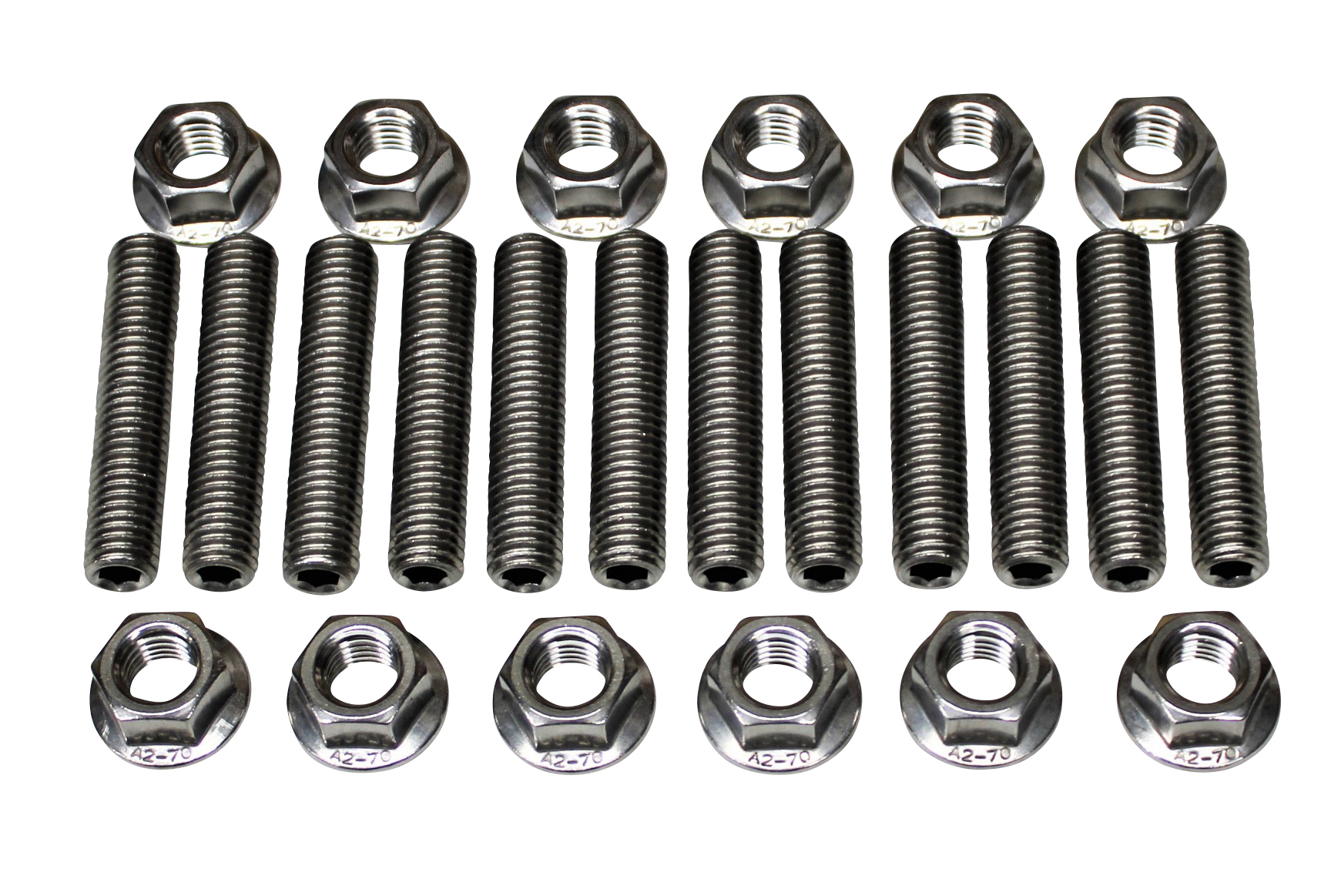 Exhaust Manifold Stainless Stud Kit for 19892019 5.9l & 6.7l Cummins