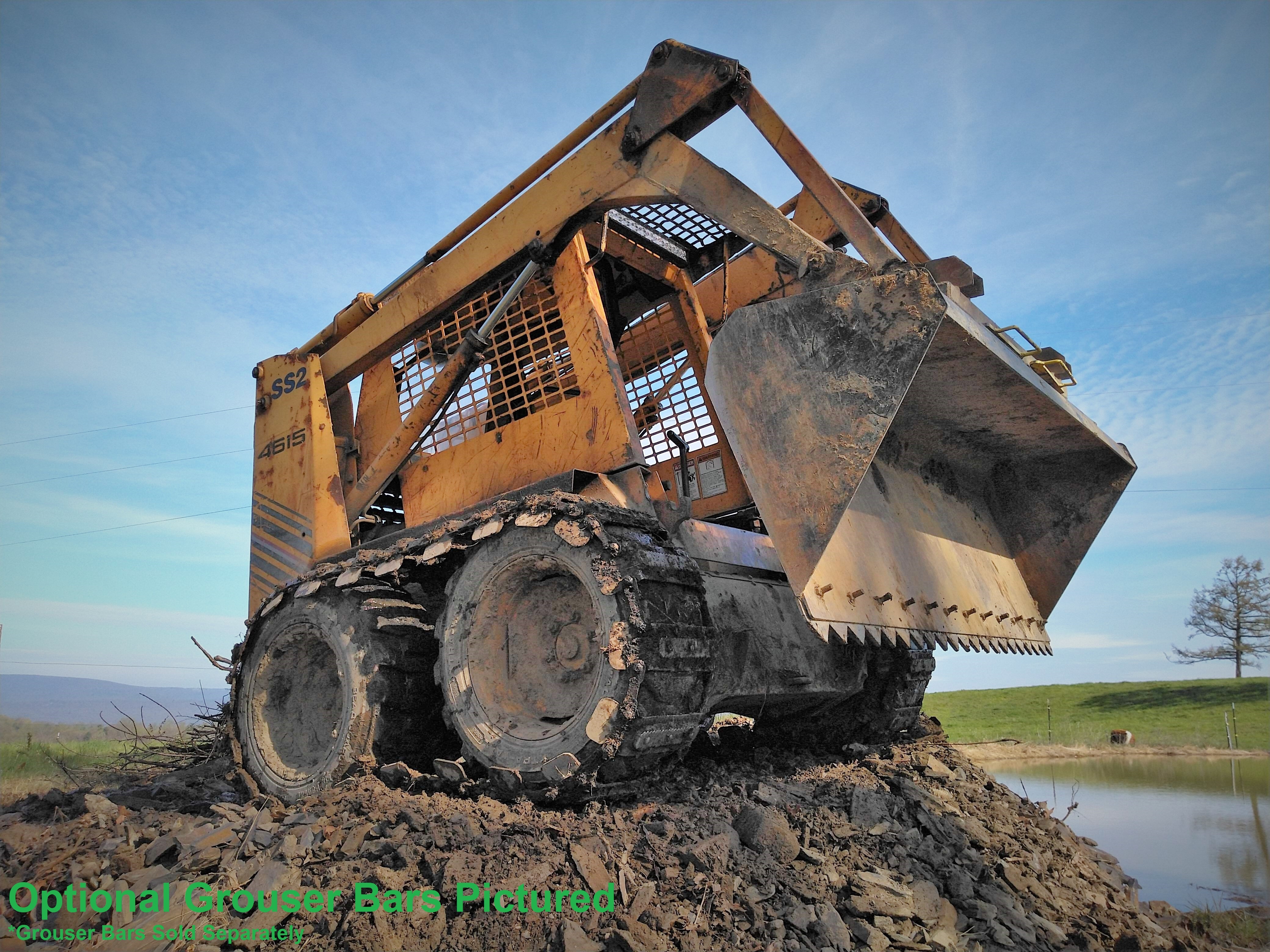 Skid Steer Loader Over Tire Steel Tracks “OTT” 12×16.5 Tires