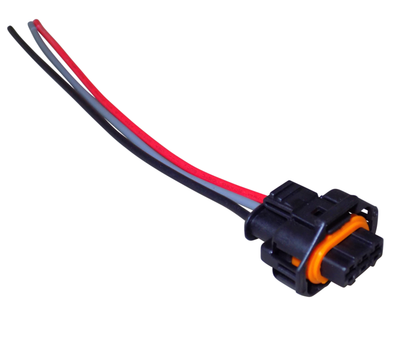Fuel Rail Sensor Wiring Harness Repair Pigtail Connector 6.6l LLY LBZ