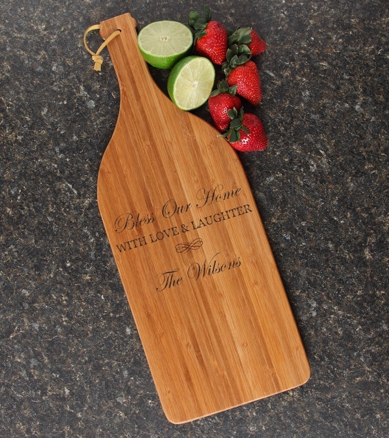 Personalized Cutting Board Engraved Bamboo 16 X 5 Design 22 Personalized Bamboo Cutting Board 14 X 11