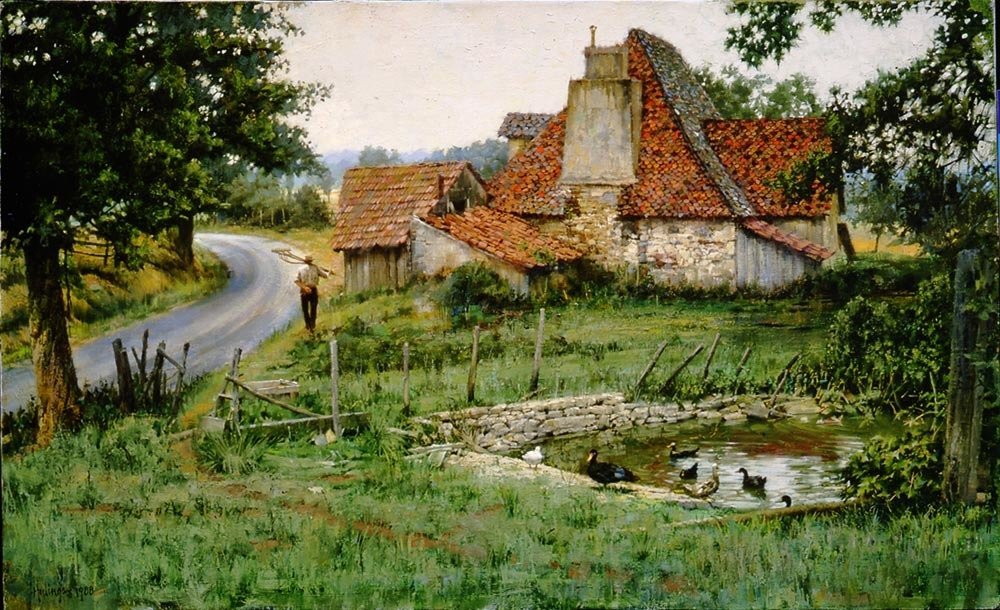 An Ancient French Farmhouse An Ancient French Farmhouse