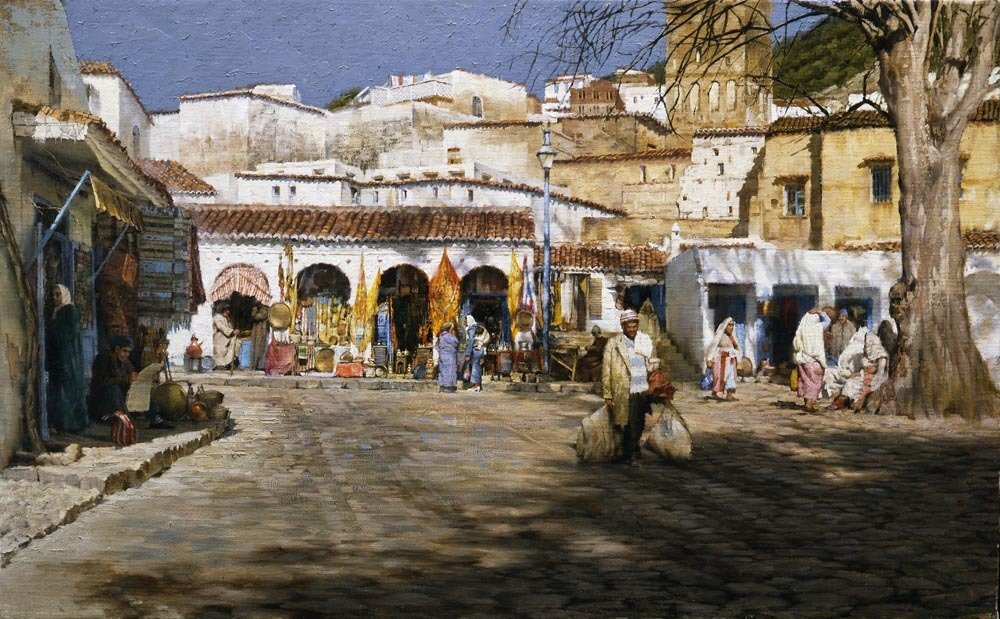 Chechouan Market Square Chechouan Market Square