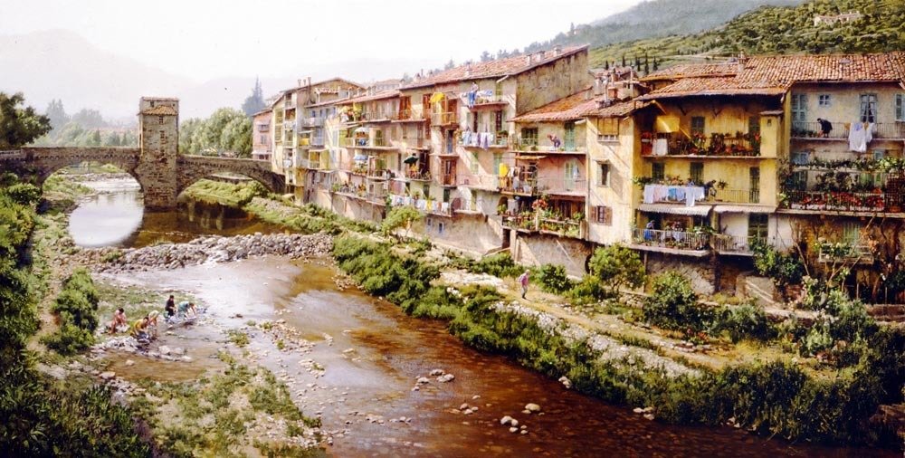 Washday in the Pyrenees Washday in the Pyrenees
