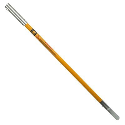 Notch Fiberglass Pole—Hollow, 6 ft, male/female Notch Fiberglass Pole—Hollow, 6 ft, male/female