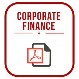 Corporate Finance – First Course – Includes case study Corporate Finance – First Course – Includes case study