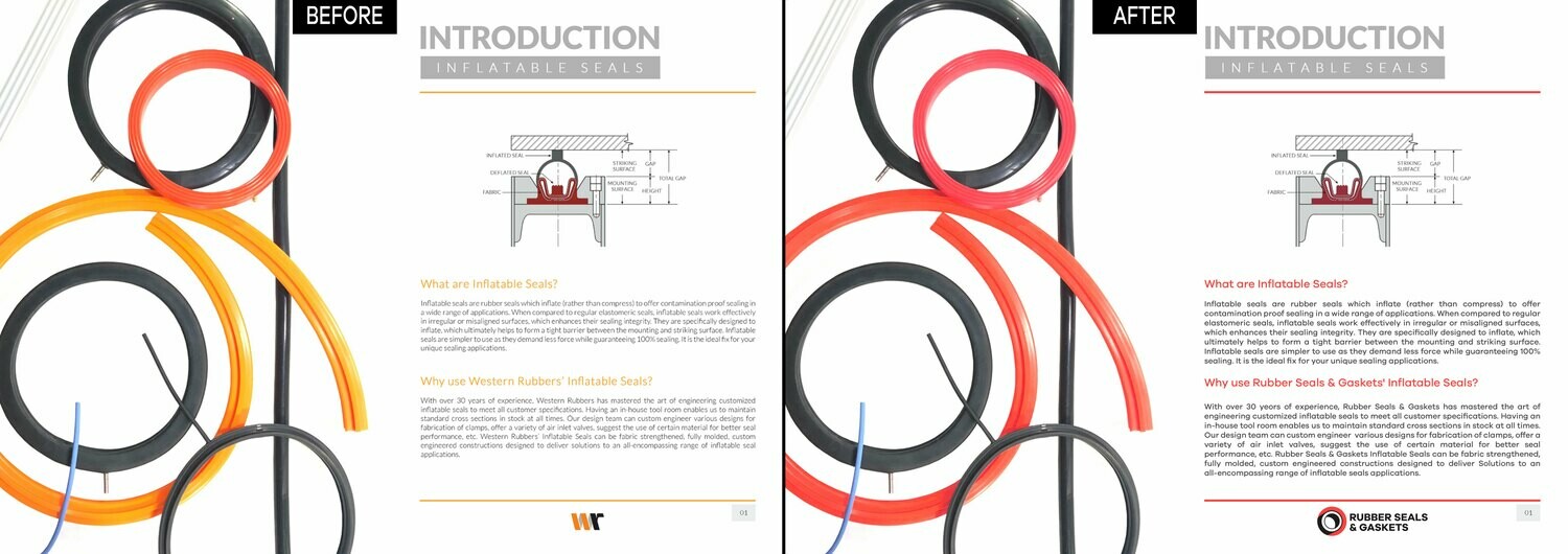 Brochure photoretouching Brochure photoretouching