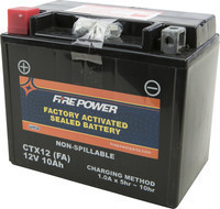 FIRE POWER SEALED FACTORY ACTIVATED BATTERY CTX12 FIRE POWER SEALED FACTORY ACTIVATED BATTERY CTX12