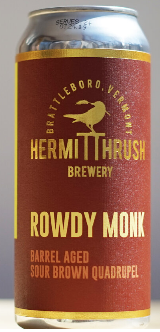 Hermit Thrush Brewery Rowdy Monk 4-Pack Hermit Thrush Brewery Rowdy Monk 4-Pack