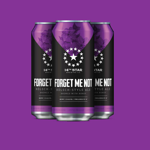 14th Star Brewing Co. Forget Me Not 4-Pack 14th Star Brewing Co. Forget Me Not 4-Pack