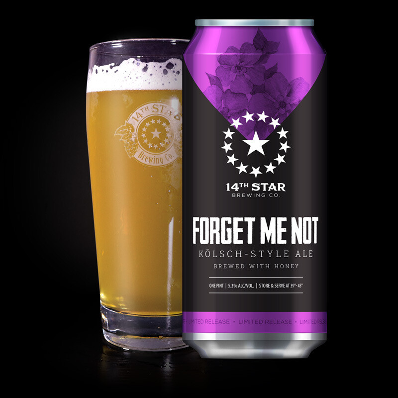 14th Star Brewing Co. Forget Me Not 4-Pack 14th Star Brewing Co. Forget Me Not 4-Pack
