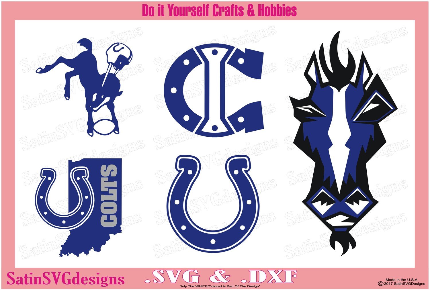 Download Indianapolis Colts Set College Design SVG Files, Cricut ...