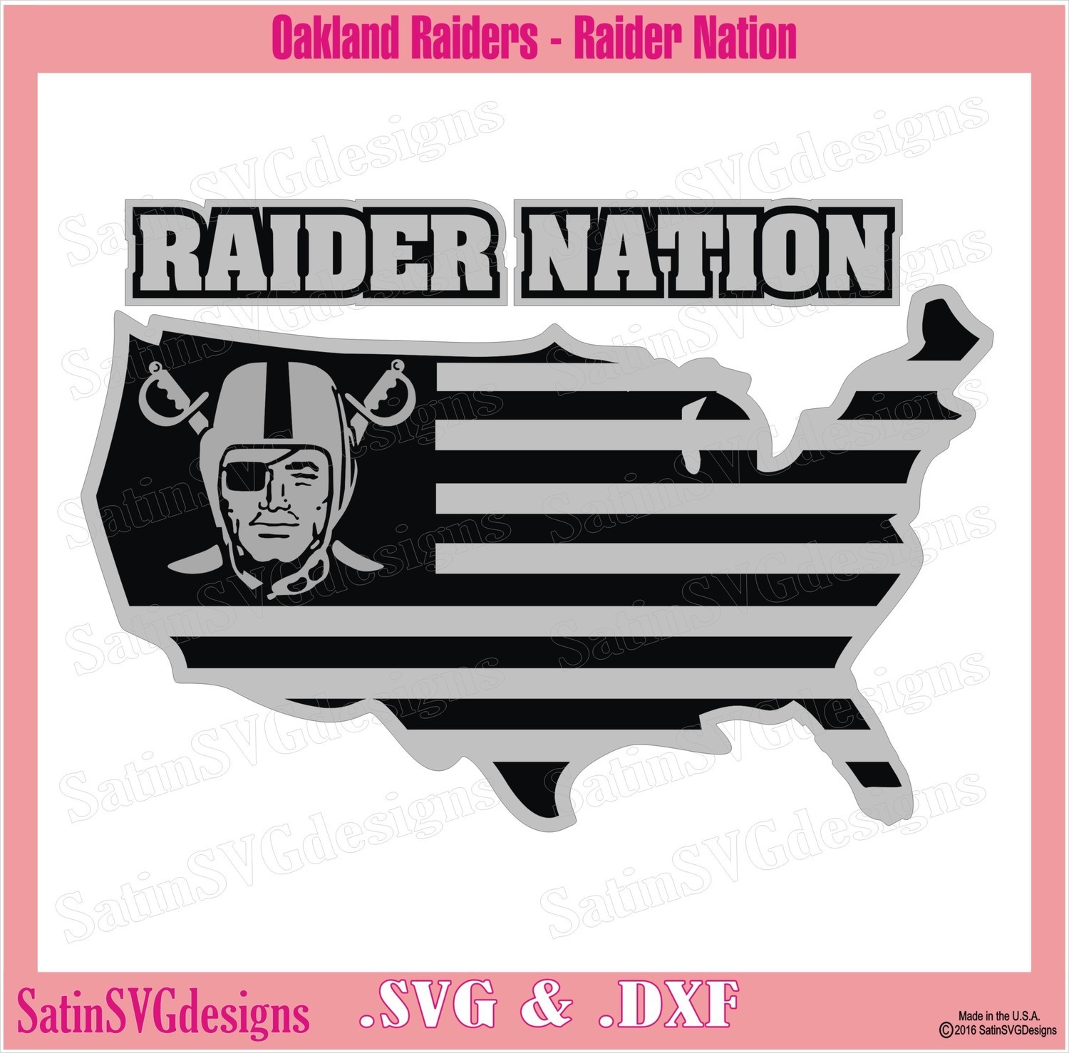 Download Las Vegas Raiders Nation Map Design SVG Files, Cricut ...