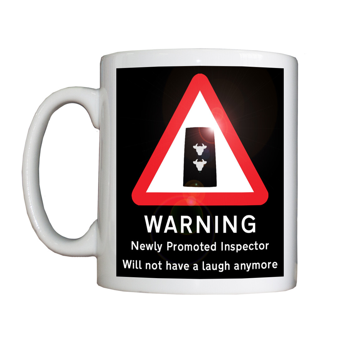 Personalised 'Newly Promoted Inspector' Drinking Vessel Personalised 'Newly Promoted Inspector' Drinking Vessel