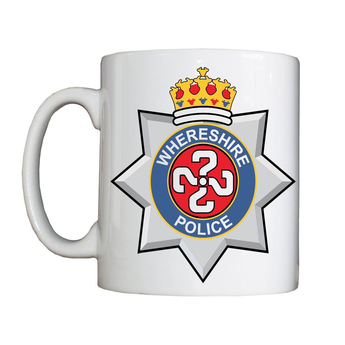 Personalised 'Whereshire' Mug Personalised 'Whereshire' Mug