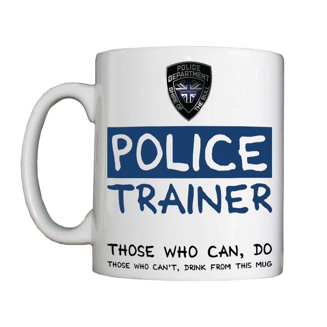 Personalised 'Police Trainer' Drinking Vessel Personalised 'Police Trainer' Drinking Vessel