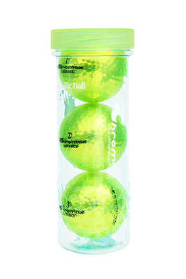 Green Golf Balls - Chromax Distance 3 Ball Tube Green Golf Balls - Chromax Distance 3 Ball Tube