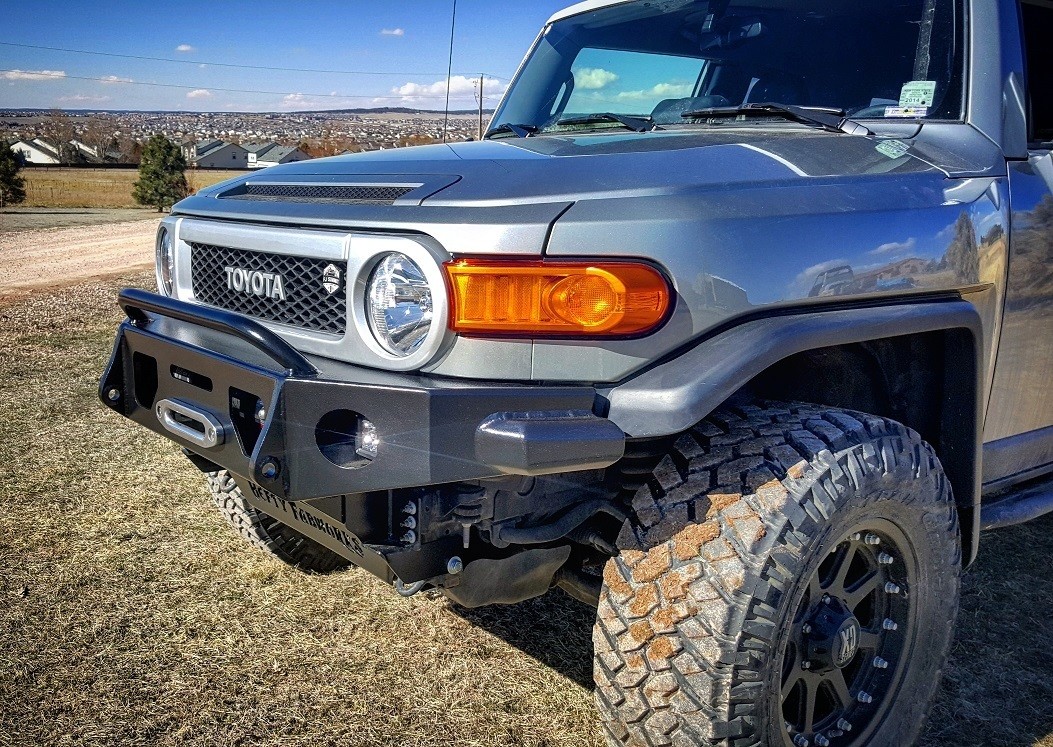 FJ Cruiser Aluminum Front Bumper | Store - Hefty Fabworks