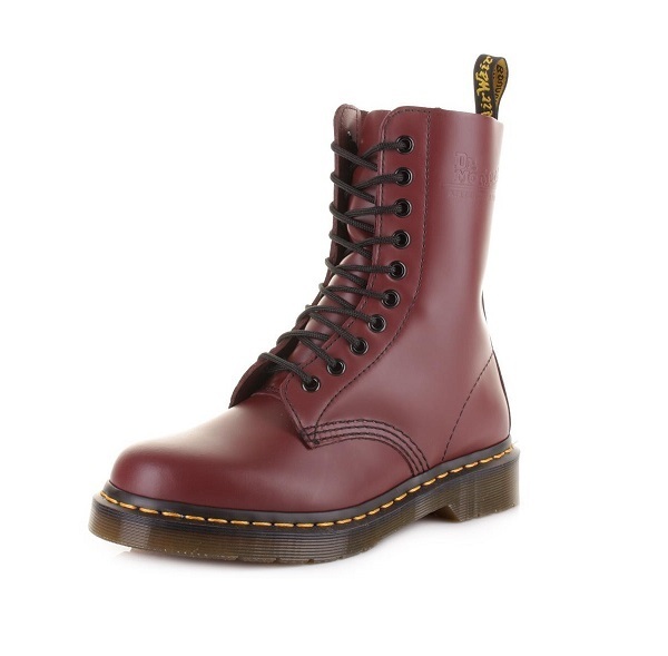 dr martens 1490 cherry red smooth