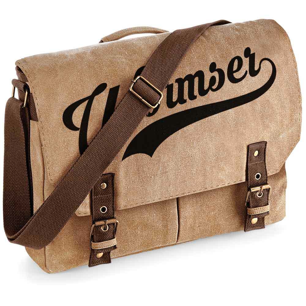 "Wormser" Premium Schultertasche im Vintagelook