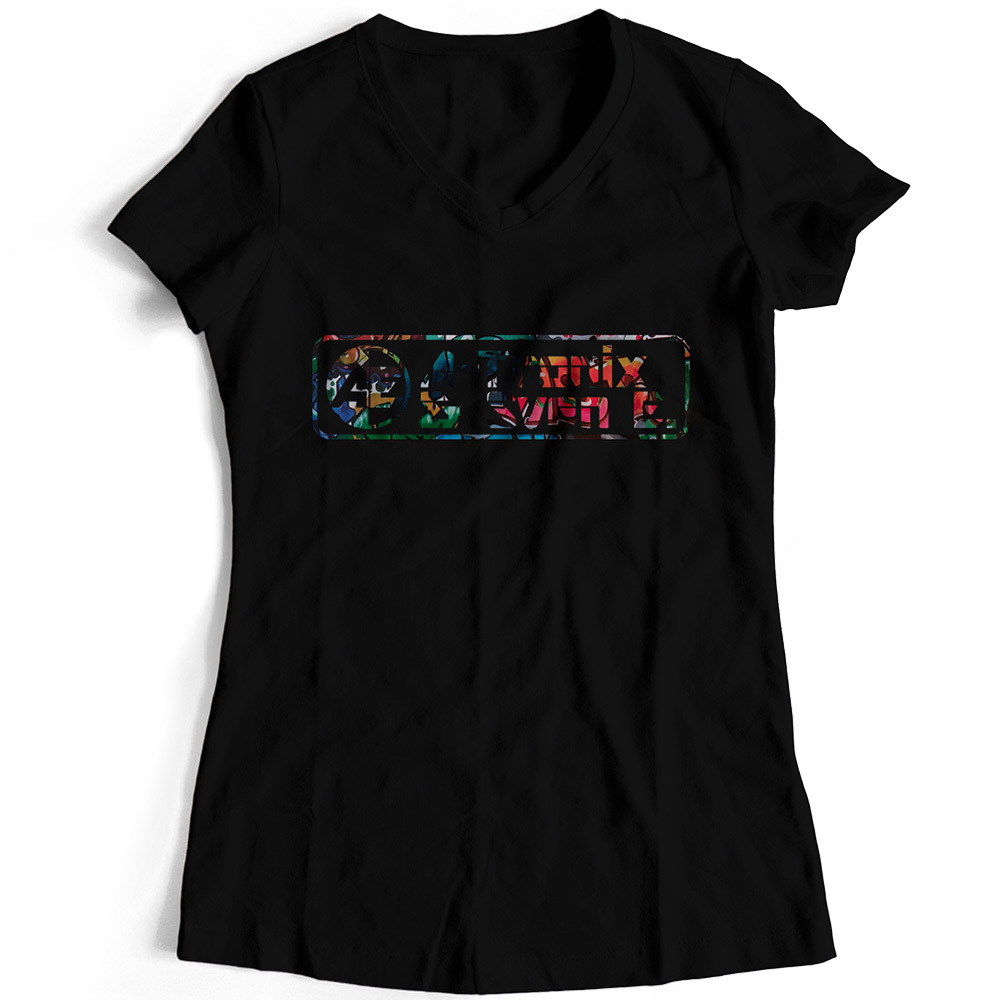 A-Tronix & Sven E T-Shirt Graffiti Look (Women) 92130