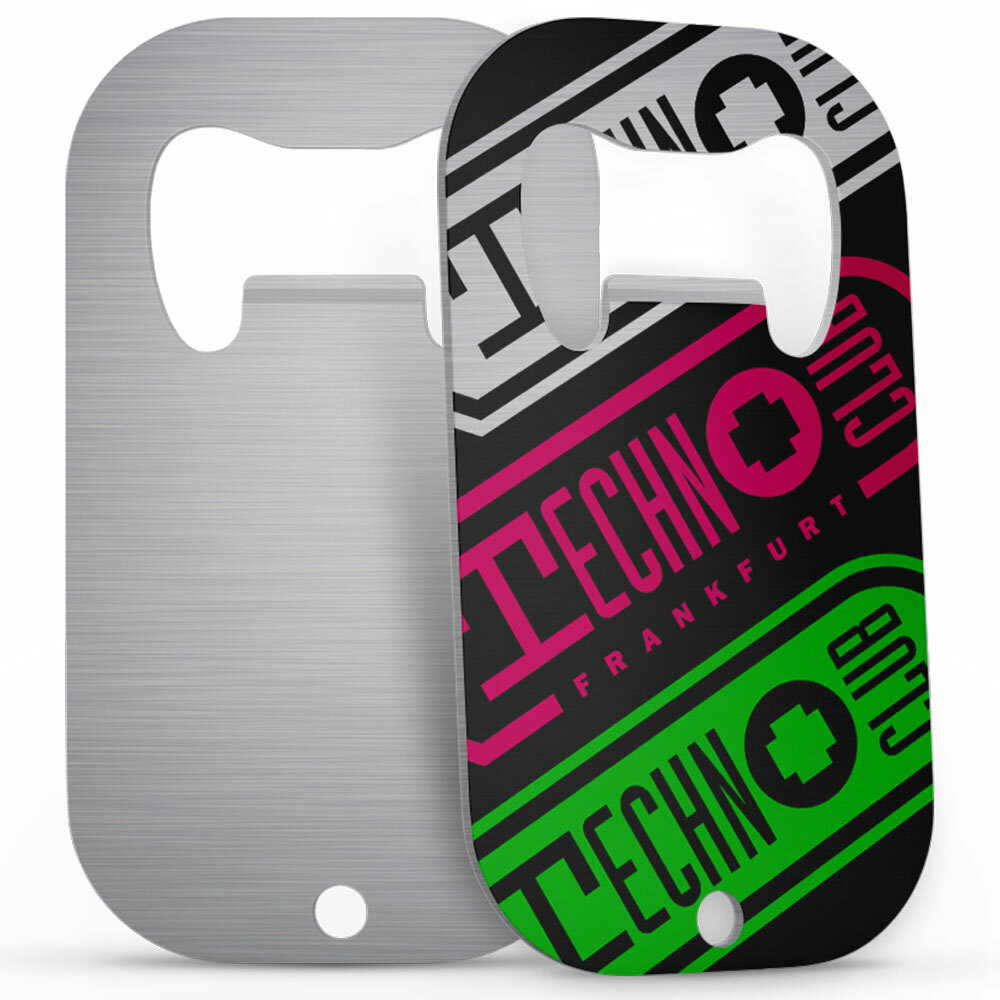 Technoclub Edelstahl Flaschenöffner 92167